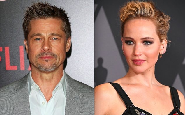 Brad Pitt vướng tin đồn hẹn hò mỹ nhân lộ ảnh nóng Jennifer Lawrence ảnh 1