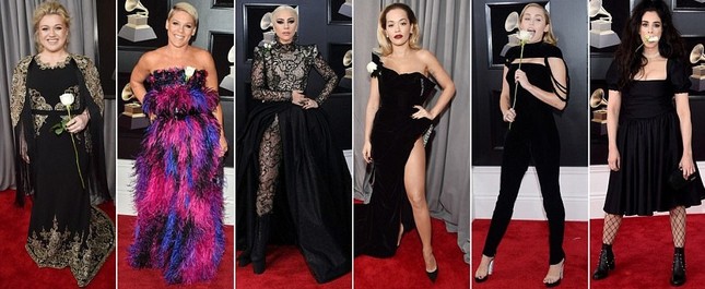 Rita Ora diện váy siêu xẻ quyến rũ hút hồn trên thảm đỏ Grammy ảnh 14