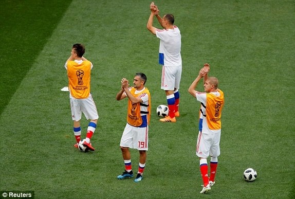 Nước Nga tưng bừng náo nhiệt khai hội World Cup 2018 ảnh 51