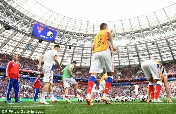 Nước Nga tưng bừng náo nhiệt khai hội World Cup 2018 ảnh 53