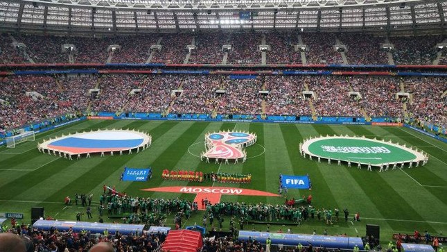 Nước Nga tưng bừng náo nhiệt khai hội World Cup 2018 ảnh 61