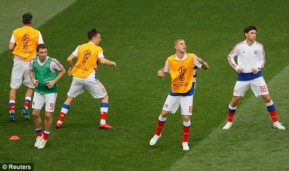 Nước Nga tưng bừng náo nhiệt khai hội World Cup 2018 ảnh 52