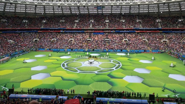 Nước Nga tưng bừng náo nhiệt khai hội World Cup 2018 ảnh 55