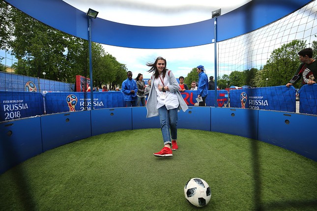 Nước Nga tưng bừng náo nhiệt khai hội World Cup 2018 ảnh 15