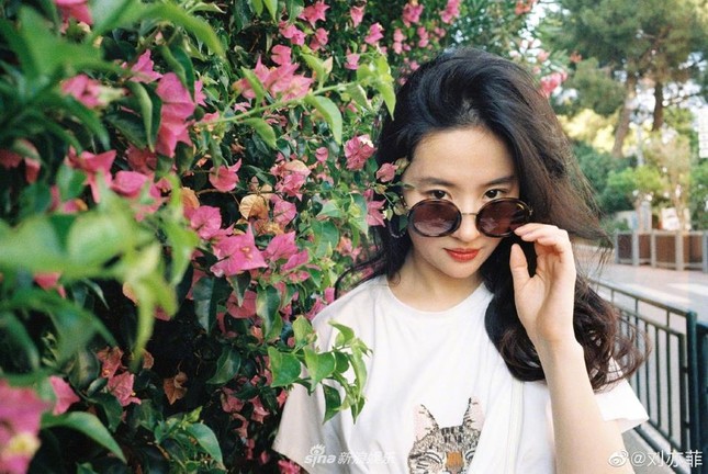 Lưu Diệc Phi lộ ảnh chưa chỉnh sửa khác xa trên tạp chí ảnh 7