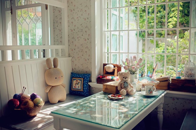 Độc đáo ngôi nhà len sợi đẹp như cổ tích của cặp đôi ở TPHCM ảnh 9