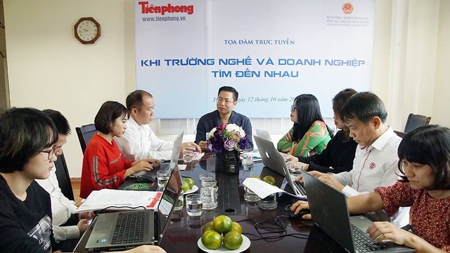 Tọa đàm trực tuyến: Khi trường nghề và doanh nghiệp tìm đến nhau ảnh 18
