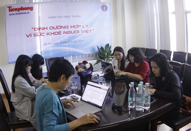 Giao lưu trực tuyến: Dinh dưỡng hợp lý vì sức khỏe người Việt ảnh 7