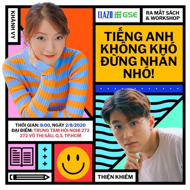 Hotgirl Khánh Vy, hotboy Thiện Khiêm ra mắt sách, gặp fan TP.HCM trước ngày thi THPT 2020 ảnh 1