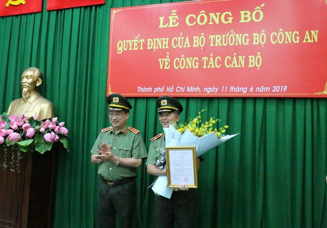 Bộ trưởng Công an bổ nhiệm nhân sự công an TPHCM ảnh 2