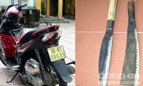 Hai thanh niên chặn đường cướp xe máy của người phụ nữ ảnh 1