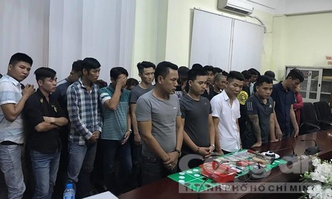 Gần trăm cảnh sát đánh úp sới bạc khủng ở Sài Gòn ảnh 2