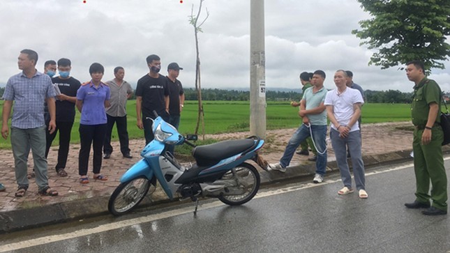 Huy động 100 cảnh sát bảo vệ thực nghiệm hiện trường vụ nữ sinh giao gà bị giết ảnh 4