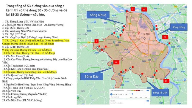 10 quận, huyện của Hà Nội tiếp tục thực hiện giãn cách theo Chỉ thị 16 sau ngày 6/9 ảnh 1