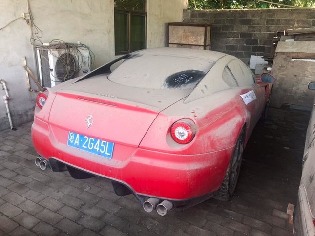 Siêu xe Ferrari 599 GTB bán phế liệu 250 USD tại Trung Quốc ảnh 1