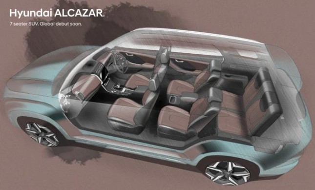 Hyundai Alcazar chính thức lộ diện ảnh 2