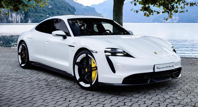 Porsche triệu hồi xe điện Taycan do lỗi lỏng đai ốc ảnh 1