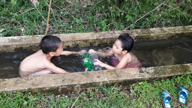 Người dân Nghệ An, Hà Tĩnh vật vã bởi nắng nóng trên diện rộng ảnh 2