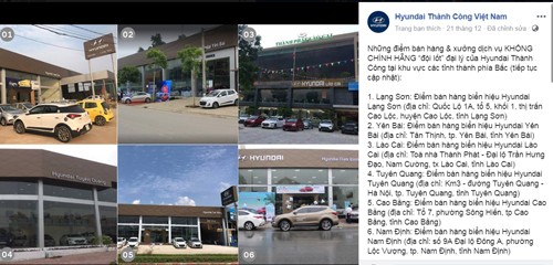 Vạch mặt nhiều đại lý và xưởng dịch vụ giả mạo thương hiệu Hyundai ảnh 1