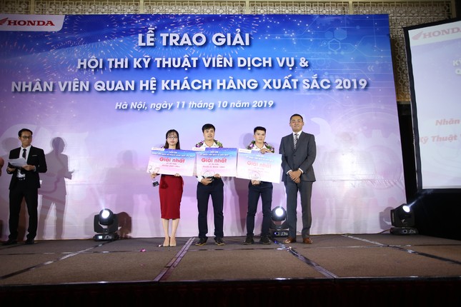 Honda Việt Nam thi Kỹ thuật viên DV và Nhân viên QHKH xuất sắc 2019 ảnh 4