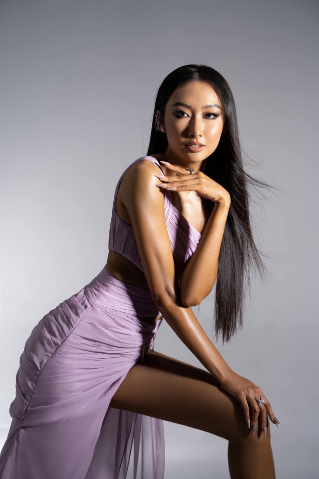 Hoa hậu Sinh viên Thế giới ghi danh tại Hoa hậu Hoàn vũ Việt Nam 2021 ảnh 4