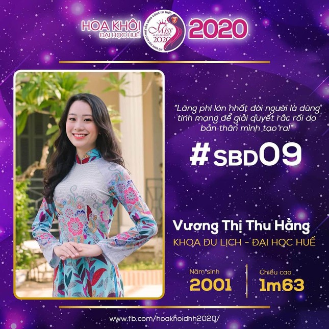 21 gương mặt tiêu biểu lọt vào chung kết Hoa khôi Đại học Huế ảnh 8