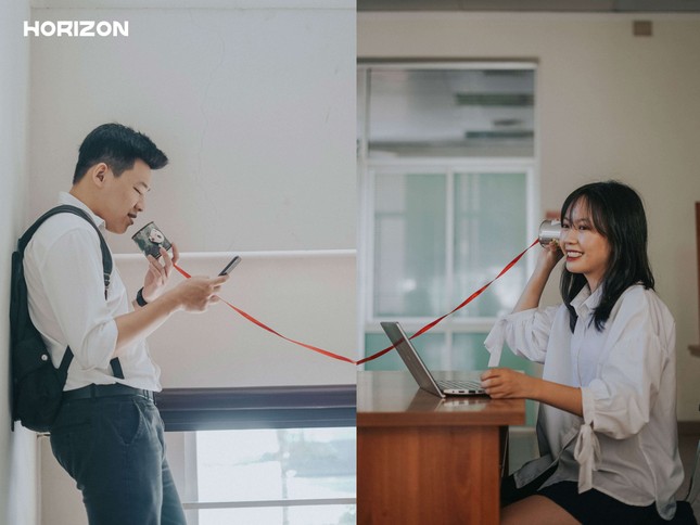 Bộ ảnh “Lên Đại học còn thân nhau không?” - Góc nhìn của sinh viên trường Báo về tình bạn ảnh 4