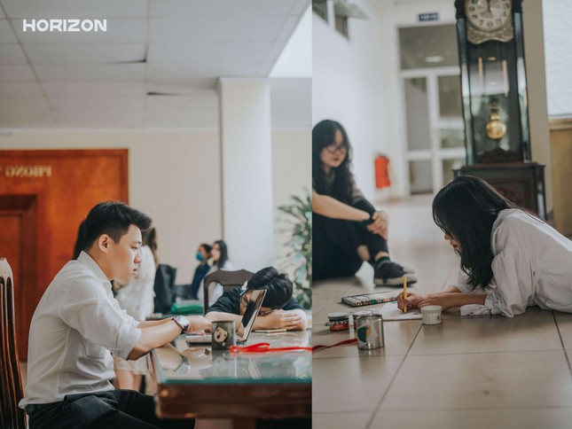 Bộ ảnh “Lên Đại học còn thân nhau không?” - Góc nhìn của sinh viên trường Báo về tình bạn ảnh 5