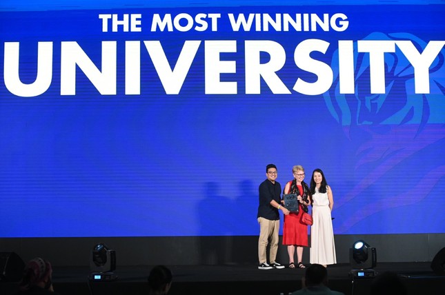 “Đại học có nhiều đội thắng giải nhất” năm thứ hai liên tiếp ảnh 1