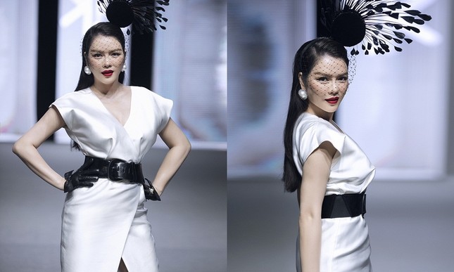 Bộ váy này có gì bất thường mà khiến Lý Nhã Kỳ phải nhờ người bế xuống cầu thang? ảnh 7