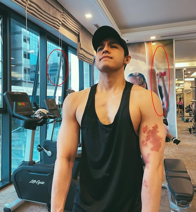 Vừa mới khoe cơ bắp cuồn cuộn, Noo Phước Thịnh đã bị soi ra chi tiết gây xấu hổ ảnh 5