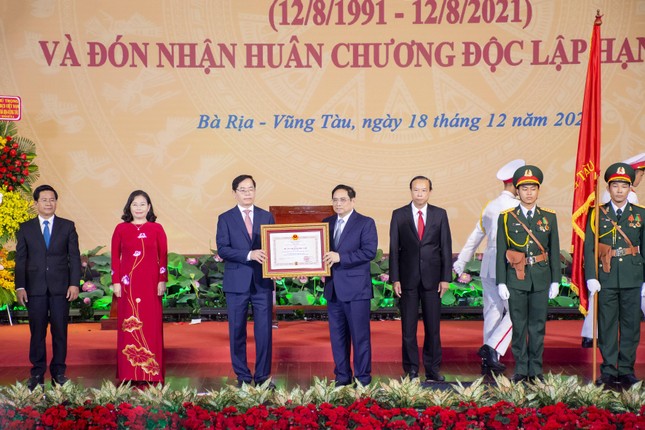 Bà Rịa-Vũng Tàu đón nhận Huân chương Độc lập hạng Nhất ảnh 1