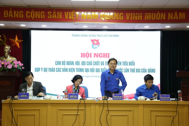 'Dự thảo Văn kiện xác định thanh niên có vai trò rường cột nước nhà' ảnh 2