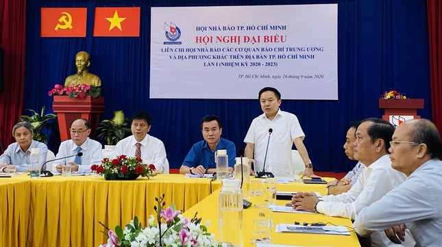Ra mắt ban thư ký Liên chi hội Nhà báo trung ương tại TPHCM ảnh 2