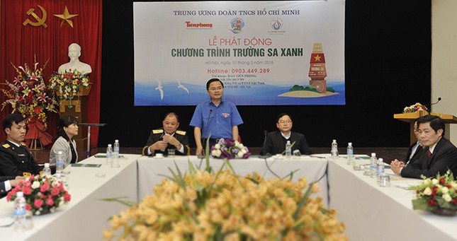 Chung tay đóng góp sáng kiến, nguồn lực vì Trường Sa xanh ảnh 1