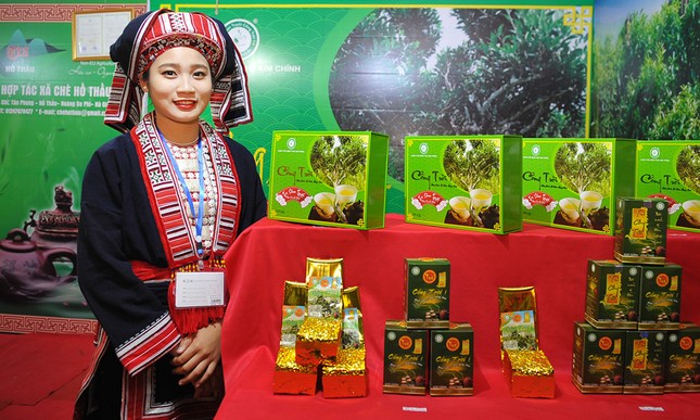 Thiếu nữ Dao khoe sắc đêm hội thưởng trà hữu cơ - Organic ảnh 2
