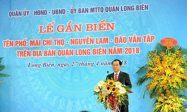 3 đường phố mới của Hà Nội mang tên gì? ảnh 2