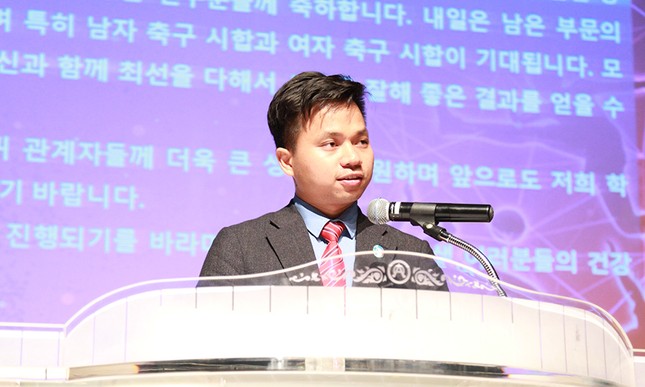 Du học sinh Việt tại Hàn tranh tài tại đại hội thể dục thể thao ảnh 2