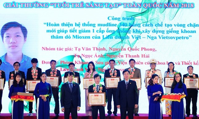 28 công trình, sản phẩm nhận giải Sáng tạo trẻ toàn quốc 2018 ảnh 10