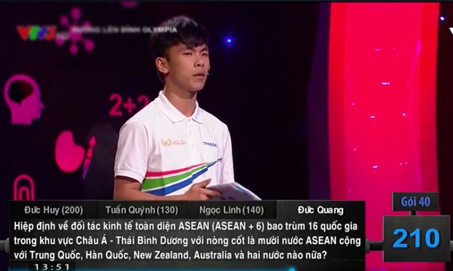 Quán quân tháng 1 quý 3 Đường lên đỉnh Olympia nghẹt thở về đích ảnh 2