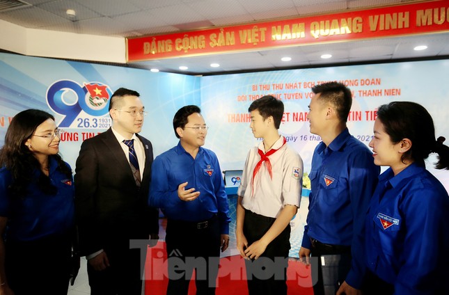 Con số kỷ lục tại chương trình đối thoại trực tuyến với Bí thư thứ nhất T.Ư Đoàn ảnh 11