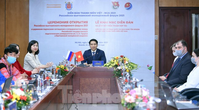 Khai mạc Diễn đàn Thanh niên Việt - Nga năm 2021 ảnh 1