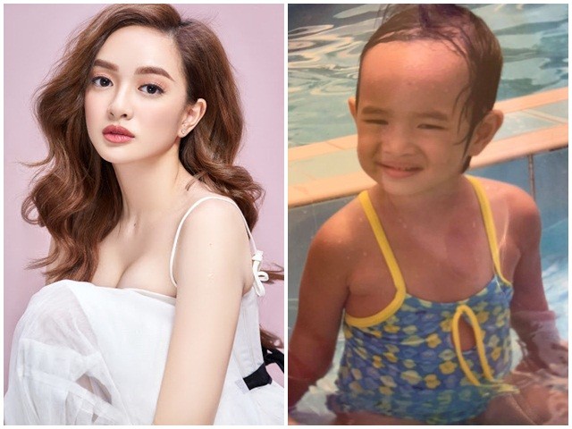 Hé lộ hình ảnh hồi bé của hot girl 10X xinh như mộng, khiến ai cũng sốc vì quá khác! ảnh 1