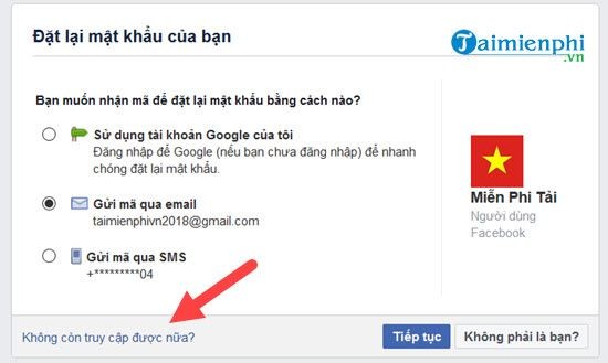 Cách lấy lại Facebook hiệu quả và mới nhất ảnh 3