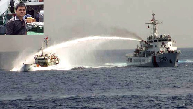 Tàu Trung Quốc hung hăng, tàu Việt Nam không khoan nhượng ảnh 1
