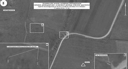 Nga công bố ảnh vệ tinh tên lửa Buk của Ukraine ở miền Đông ảnh 4