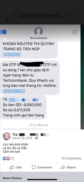 Báo động giả danh nhân viên ngân hàng lừa đảo chiếm đoạt tiền qua tài khoản ảnh 3