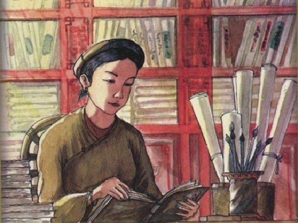 Nữ thi sĩ nổi danh nào trong sử Việt dám tự ý thăng đường xử án thay chồng?