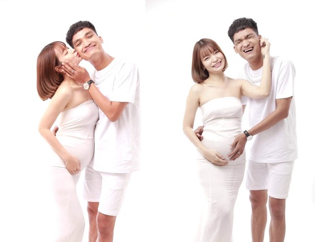 Sao Việt chúc mừng Mạc Văn Khoa sắp lên chức bố ảnh 1