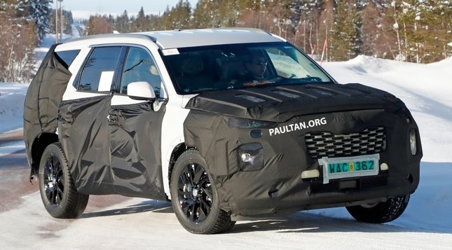Phía trước của Hyundai Palisade